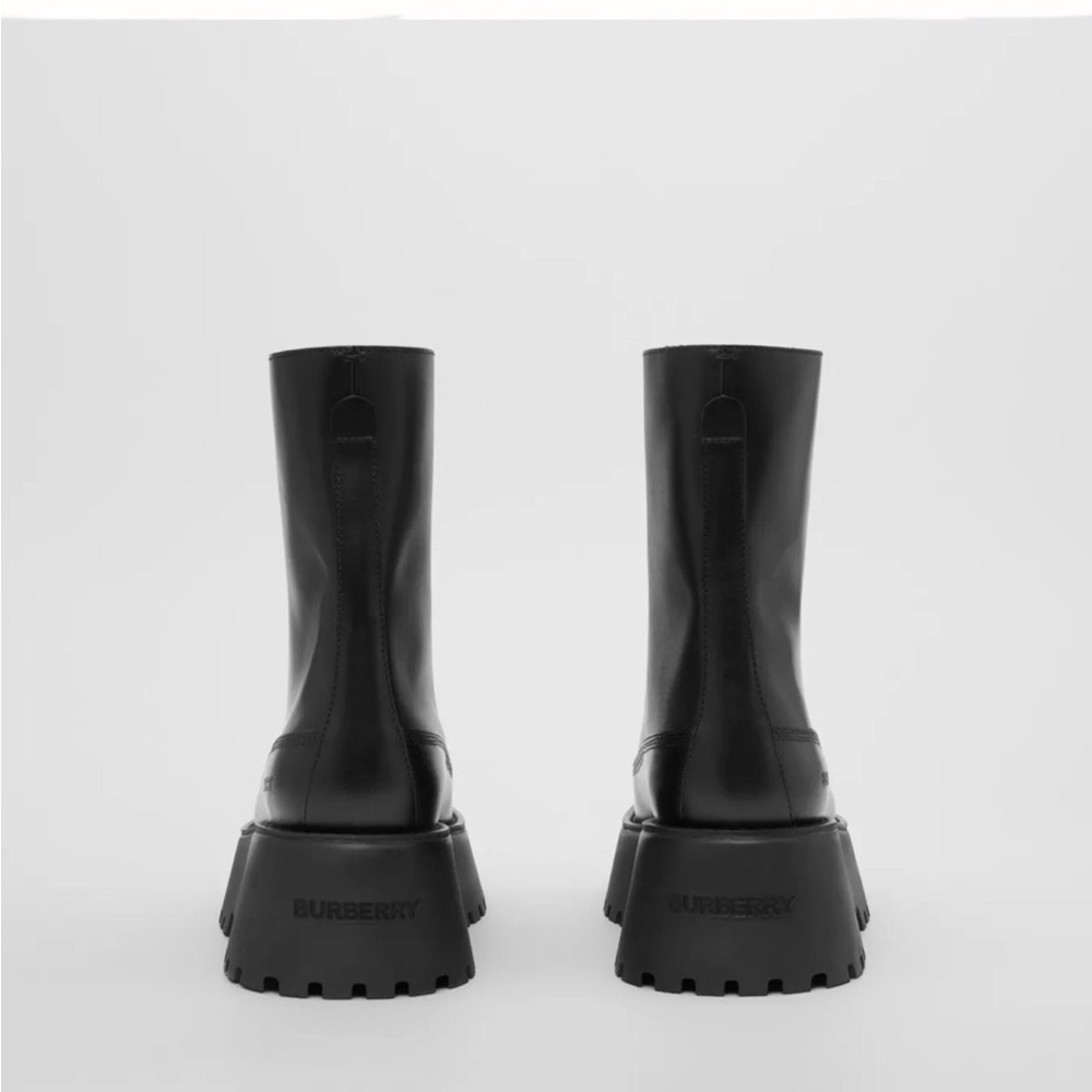 Burberry Platform Combat Boots, 41 Women, Full Set Inclusions - Picture 3 of 12